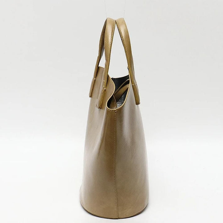 Elegant Vegan Leather Tote Bag