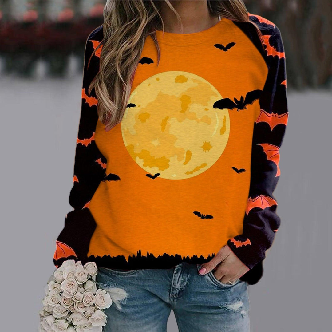 Women's Printed Long Sleeve T-shirt - Trendha