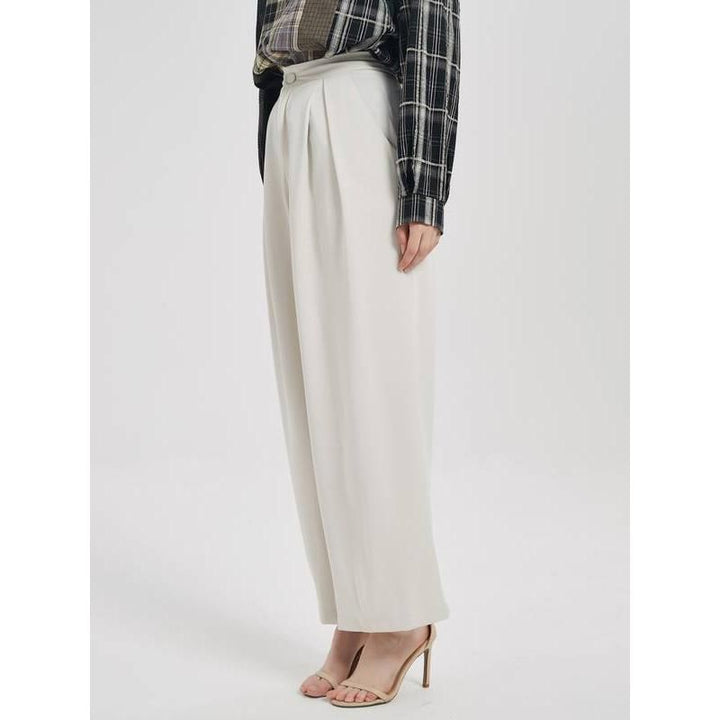Elegant High-Waist Wide Leg Trousers for Women