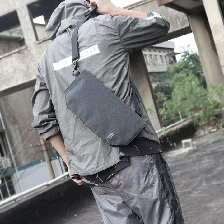 Casual Fashion Chest Bag Men's One Shoulder Diagonal Bag - Trendha