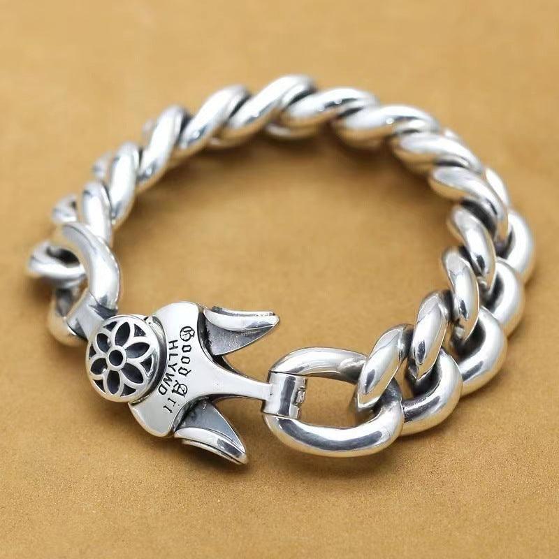 Cherry Blossom Men's Bracelet Retro Fashionable Punk - Trendha