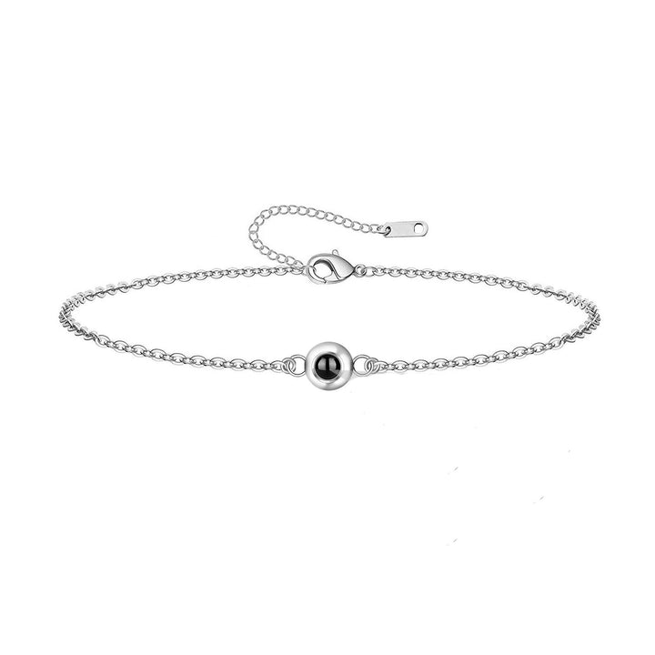 Explosive Circular Couple Projection Bracelet Male And Female Pair - Trendha