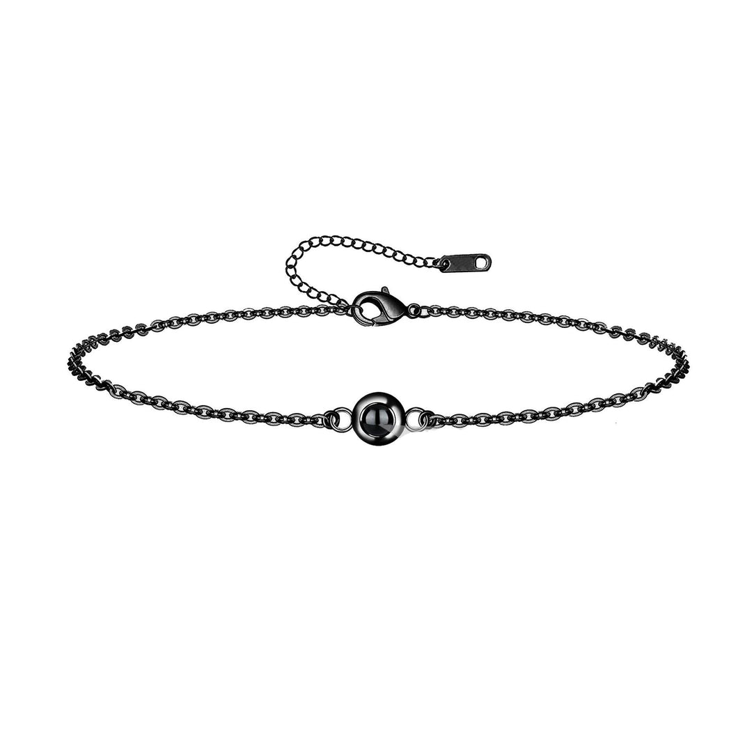 Explosive Circular Couple Projection Bracelet Male And Female Pair - Trendha