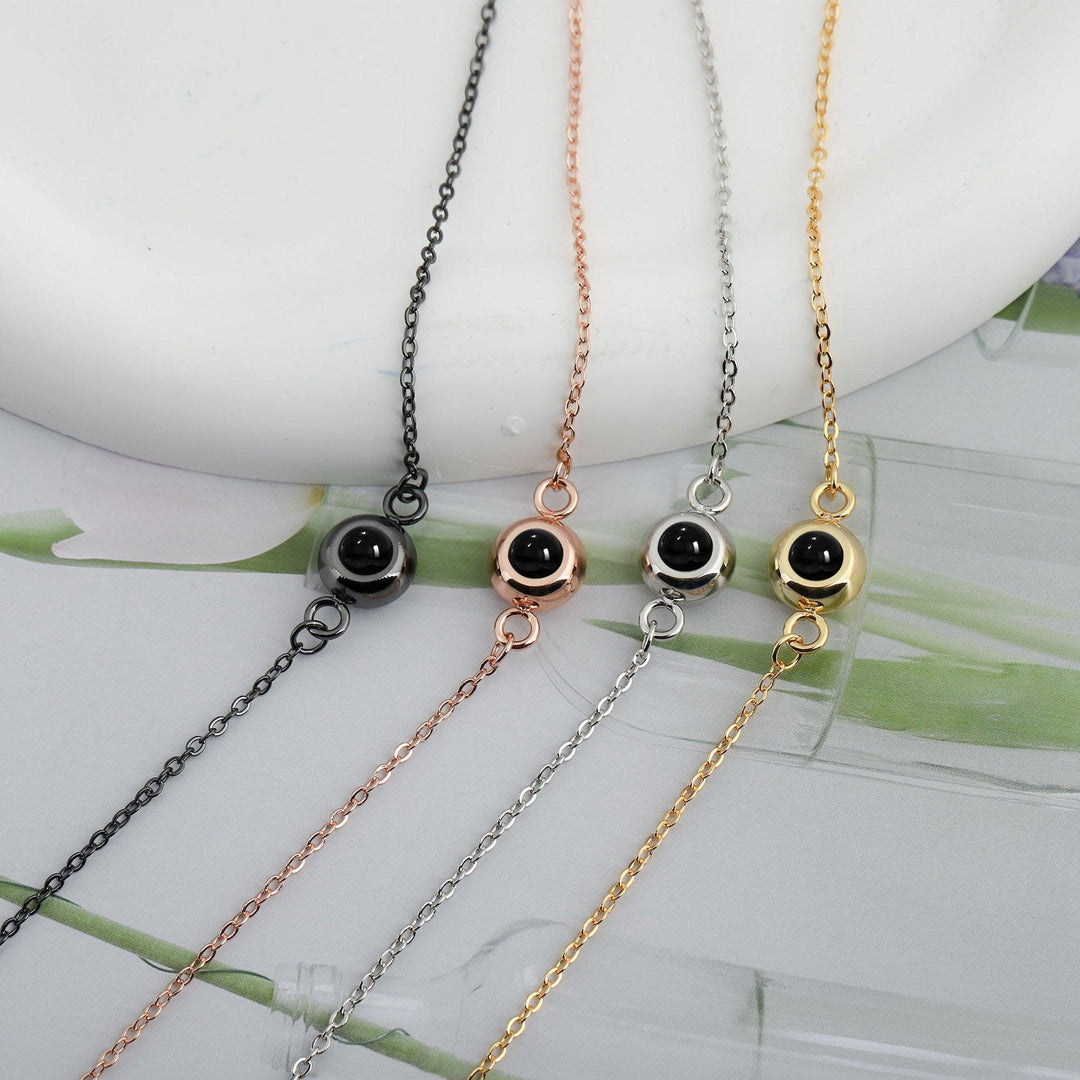 Explosive Circular Couple Projection Bracelet Male And Female Pair - Trendha