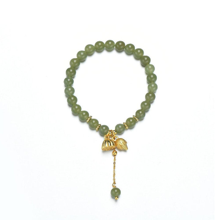 Fashion Alloy Hotian Jade Hand String - Trendha