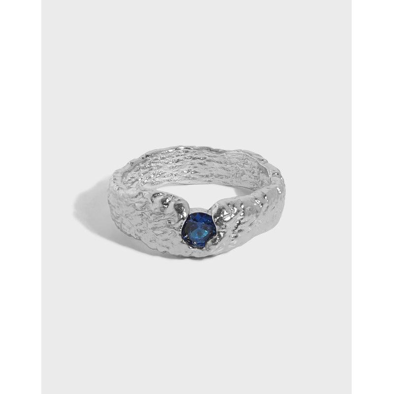 Fashion Micro Set Zircon Texture Ring - Trendha
