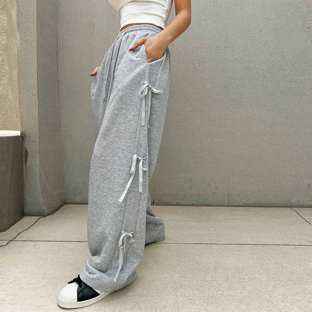 Loose Casual Pants High Waist Long Skateboarding Pants