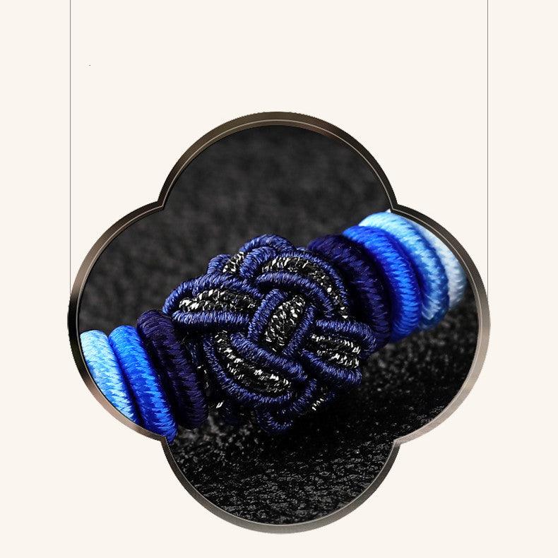 Hand Woven Bracelet Datura Knot Bracelet Male - Trendha