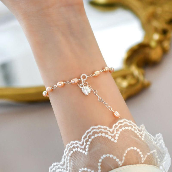 Jewelry Women's Freshwater Pearl Bunny Bracelet - Trendha