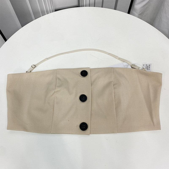 Leggings Short Style Design Sense Inside Coat Outside Wear - Trendha