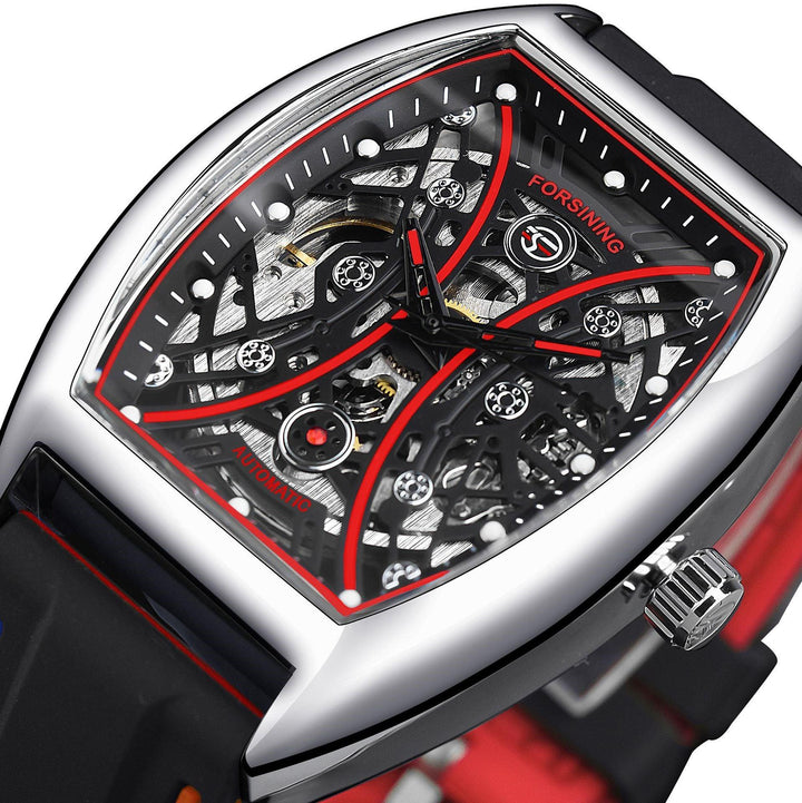 Men's Skeleton Face Movement Luminous Automatic Mechanical Watch - Trendha
