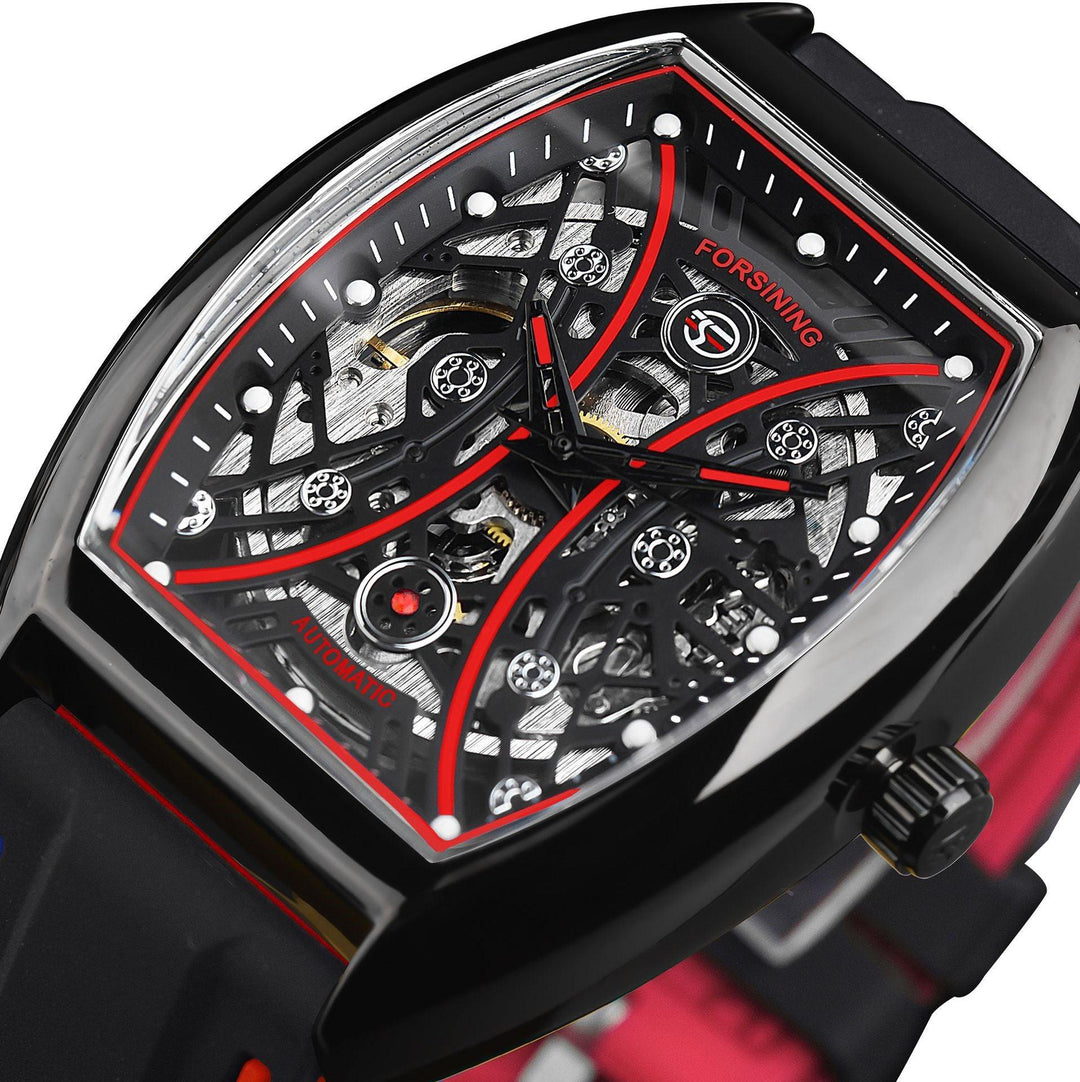 Men's Skeleton Face Movement Luminous Automatic Mechanical Watch - Trendha
