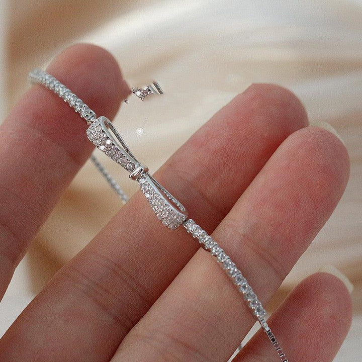 Minimalist Bow Pull Bracelet Women's Bracelet - Trendha