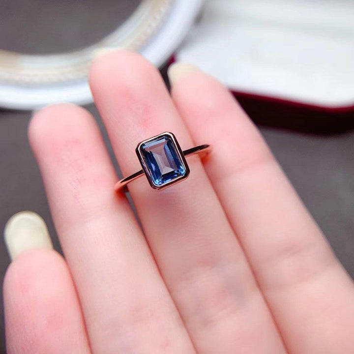 N Women's Fashion Simple And Generous Exquisite S925 Silver Ring - Trendha