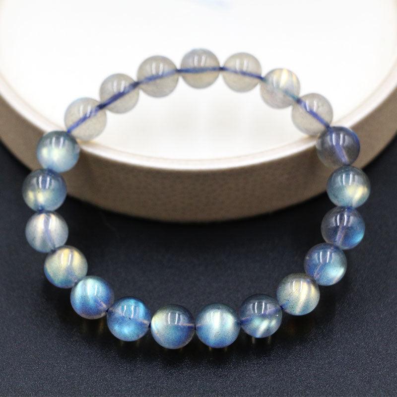 Natural Crystal Gem Labradorite Bracelet - Trendha