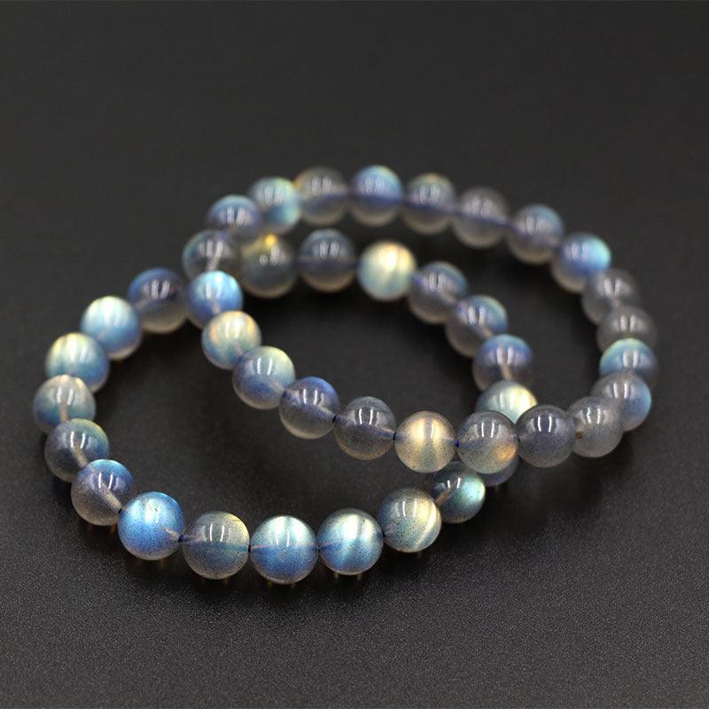 Natural Crystal Gem Labradorite Bracelet - Trendha
