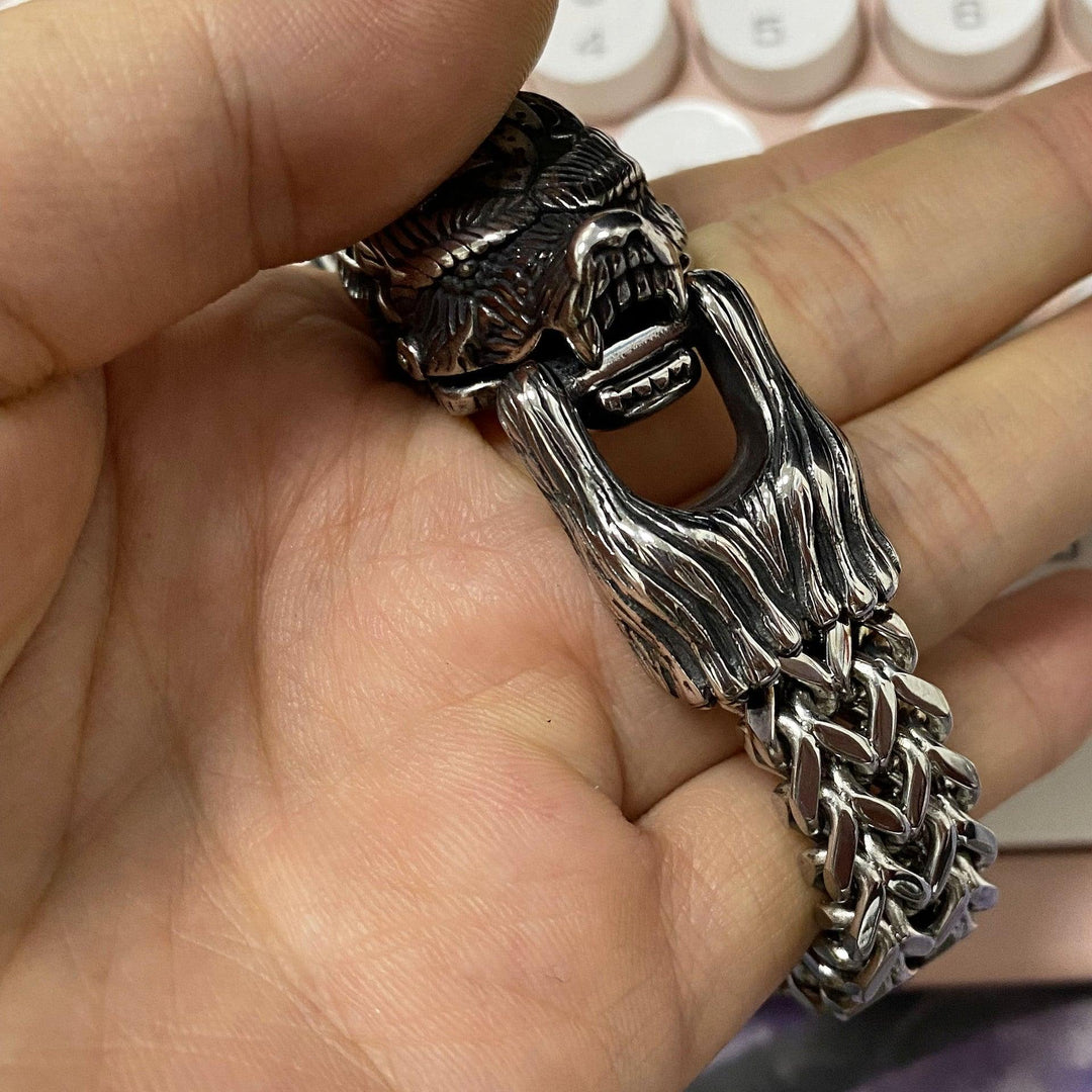 Nordic Viking Men's Bracelet Retro Punk - Trendha