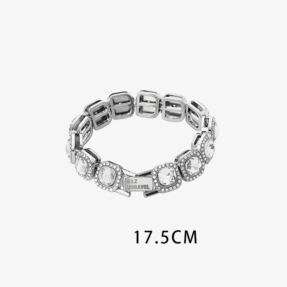 Rock Sugar Diamond Bracelet Male - Trendha