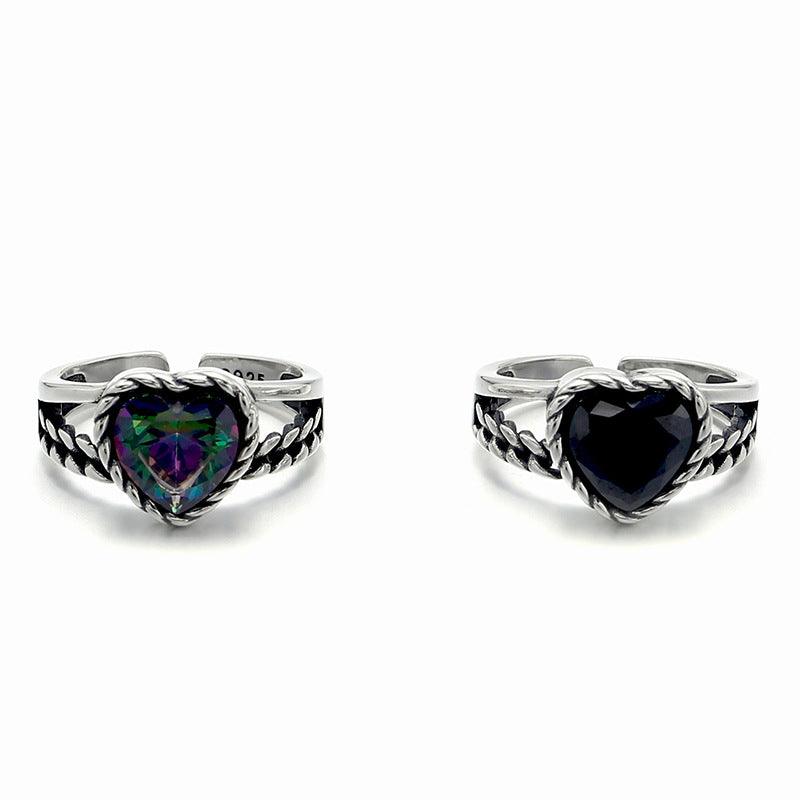 S925 Sterling Silver Retro Ring - Trendha