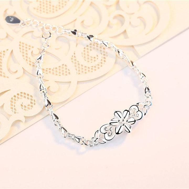 S999 Foot Silver Sterling Bracelet - Trendha