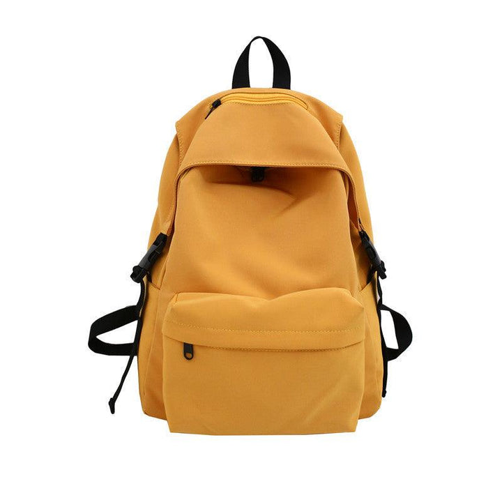 Schoolbag Korean Harajuku Ulzzang Large Capacity High School Backpack Female College Student Simple Backpack Male Ins Fashion - Trendha