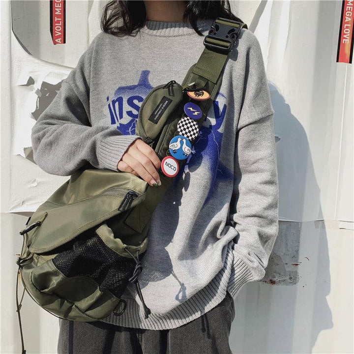 Shoulder Messenger Bag Casual Ins Harajuku - Trendha