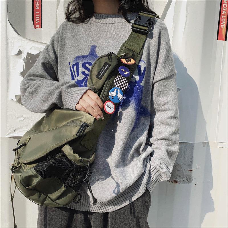 Shoulder Messenger Bag Casual Ins Harajuku - Trendha