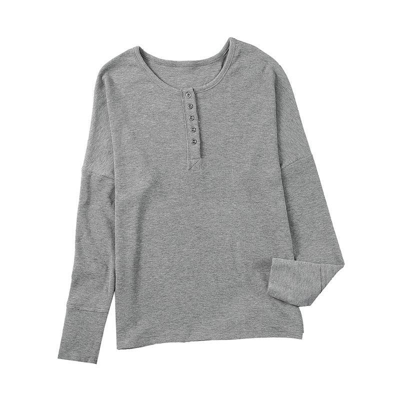 Solid Color Bottoming Shirt For Women - Trendha