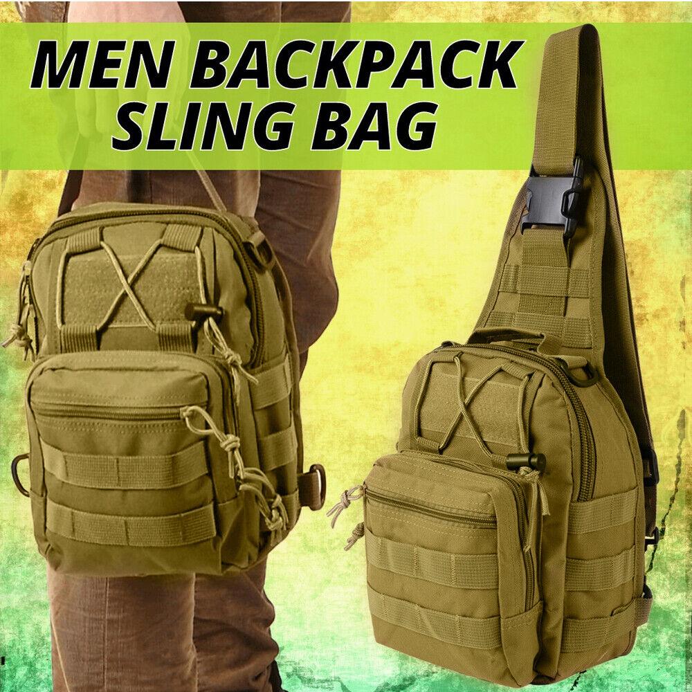 Tactical Chest Bag Backpack Military Sling Shoulder Fanny Pack Cross Body Pouch - Trendha