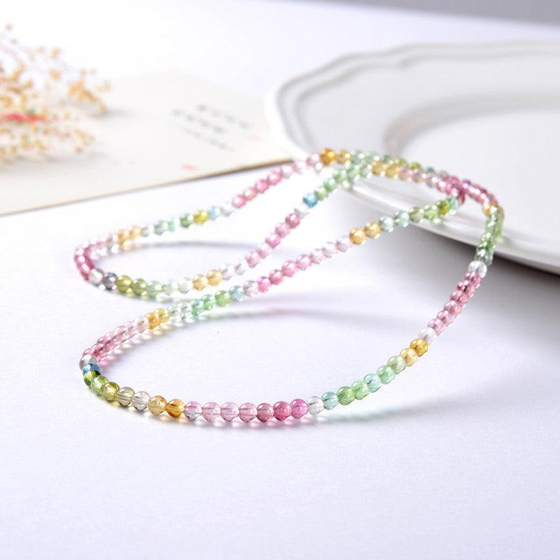 Tourmaline Macaron Multi Loop Bracelet Female - Trendha