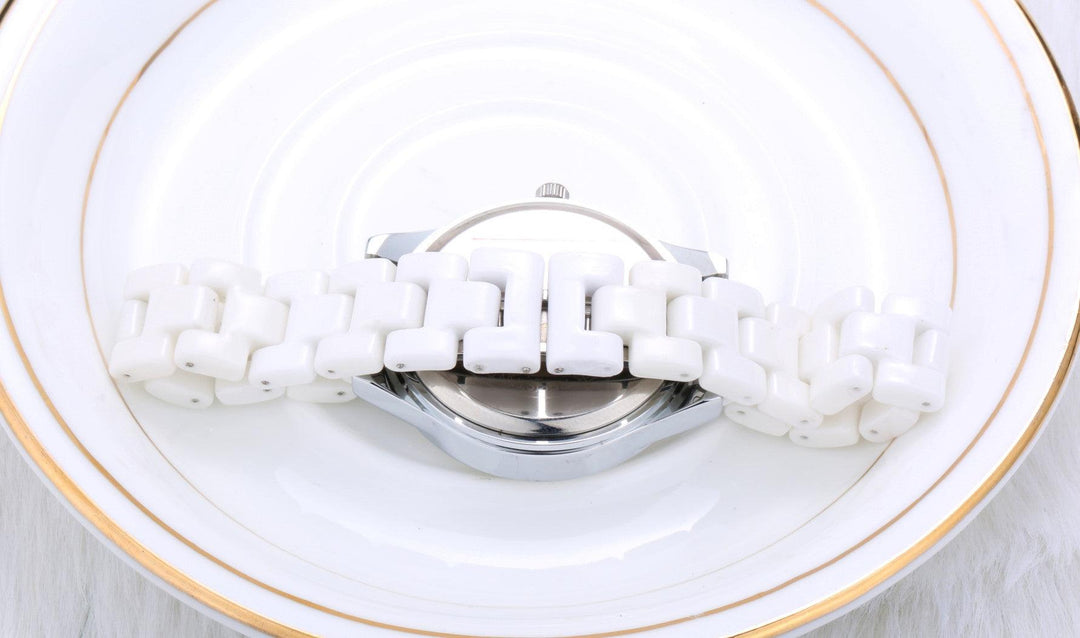 Trendy Fashion Waterproof Ladies Ceramic Watch - Trendha