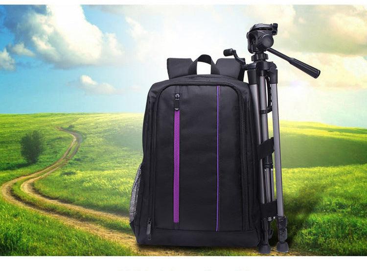 Water Resistant Backpack For Camera And Laptop - Trendha