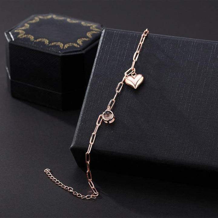 Women's Fashion Simple Geometric Projection Bracelet - Trendha