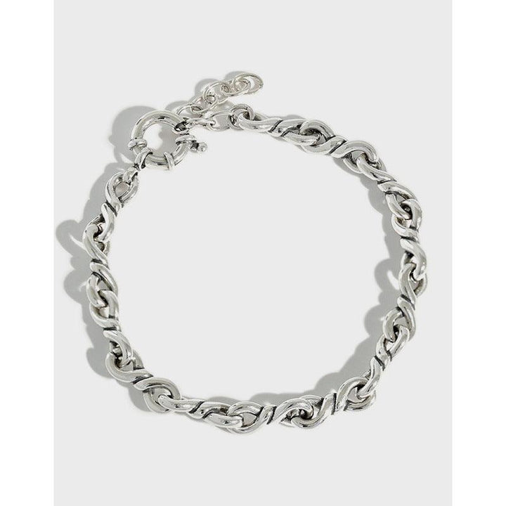 Women's Personalized Vintage Versatile Sterling Silver Bracelet - Trendha