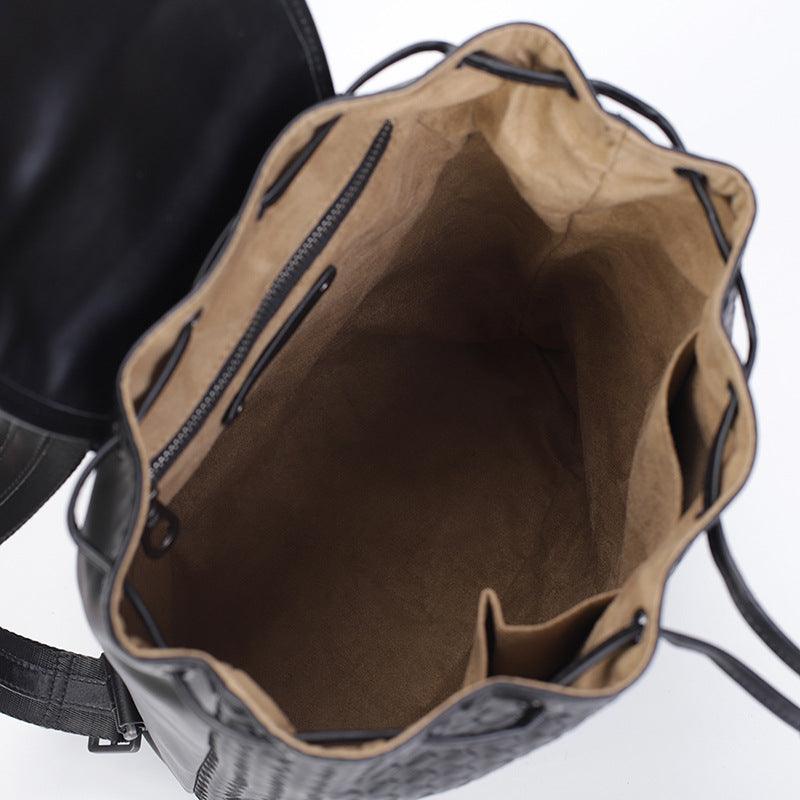 Woven Travel Large Capacity Casual Backpack - Trendha