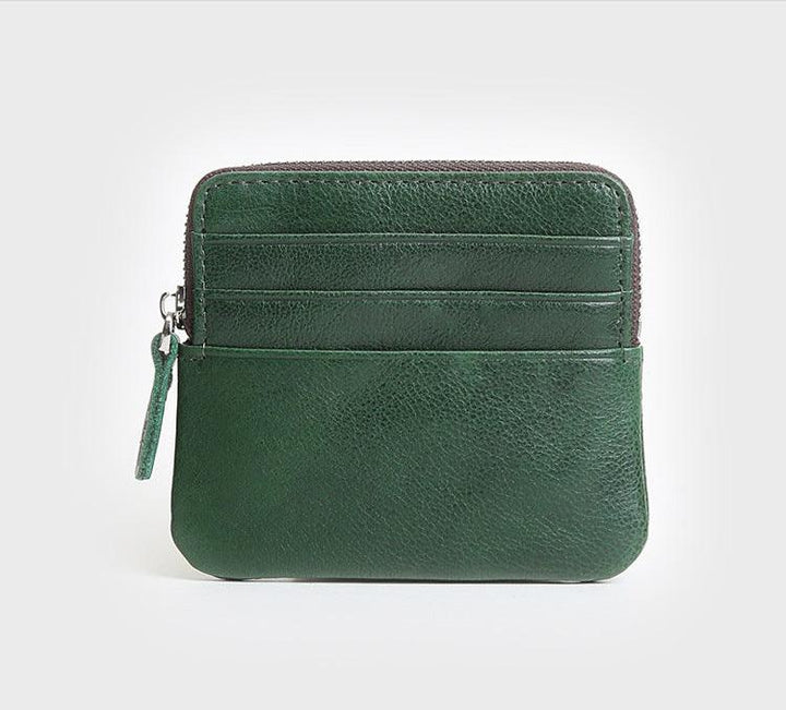 Leather Horizontal Wallet Retro First Layer Cowhide Ultra-thin - Trendha