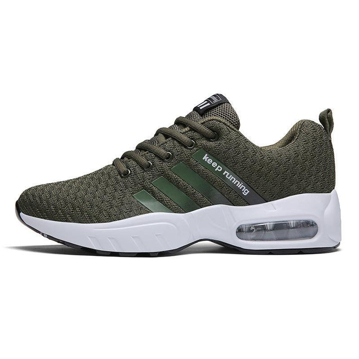 Flying Woven Breathable Mesh Running Sneakers - Trendha