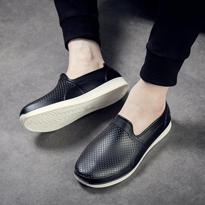 Fashion Casual Men's Non-slip Low-top Rain Boots - Trendha