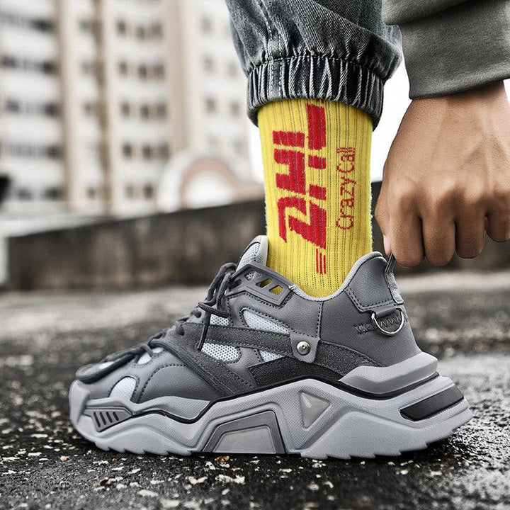 Hong Kong wind net shoes for lovers - Trendha