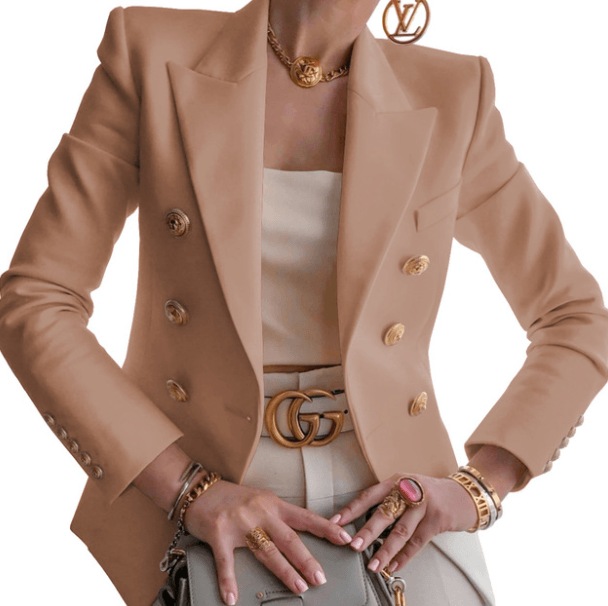 Classy Casual Suit Jacket for Women - Trendha