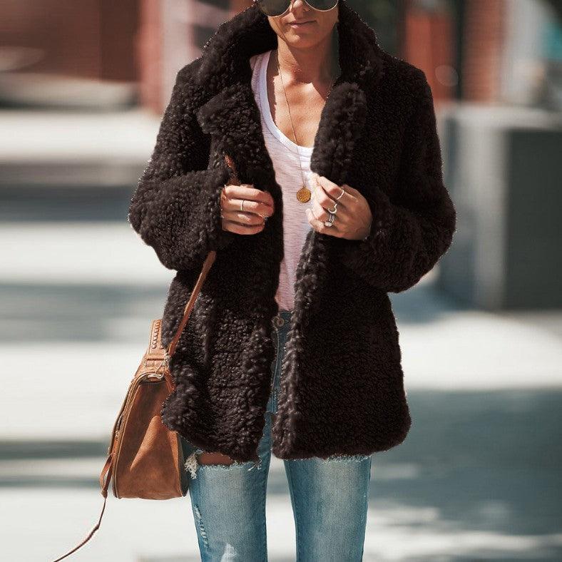 Long sleeve jacket cardigan - Trendha
