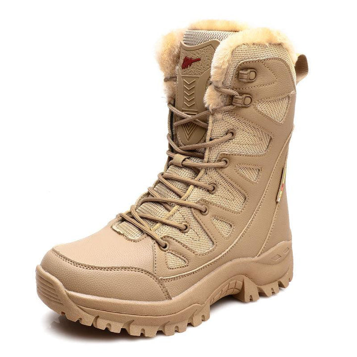 Men's high-top hiking shoes - Trendha