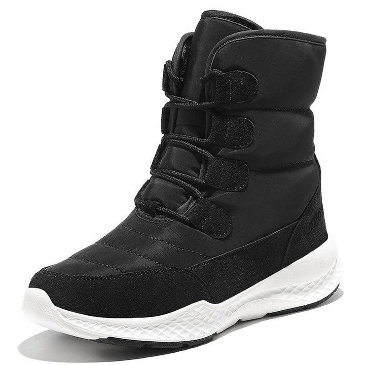 High-top plus velvet snow boots - Trendha