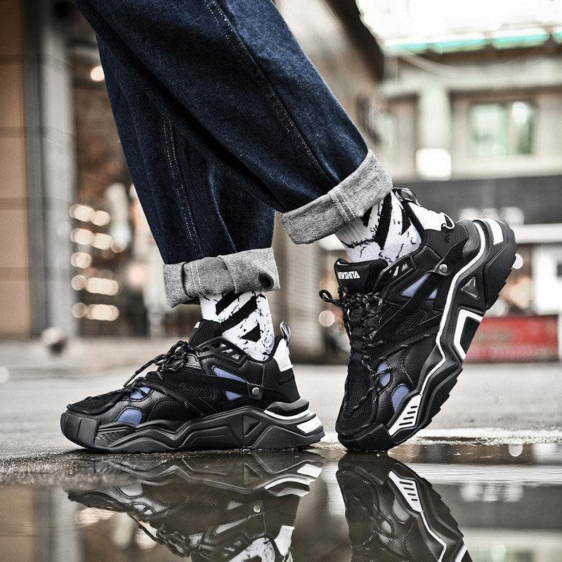 Hong Kong wind net shoes for lovers - Trendha
