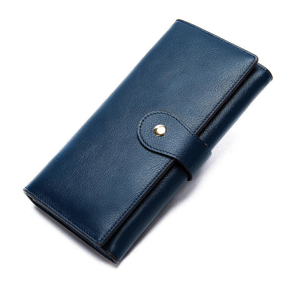 Leather lady antimagnetic RFID wallet - Trendha
