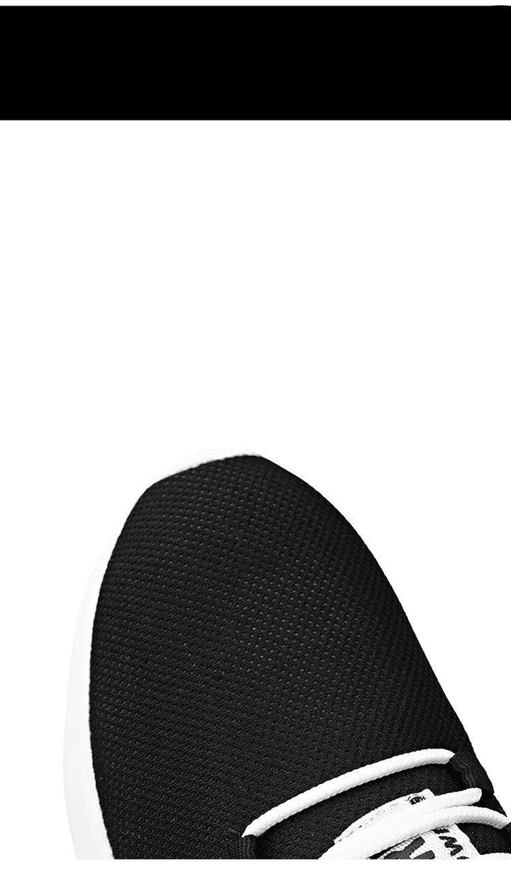 CrLightweight Single Shoes Flying Woven Breathable Running Shoes - Trendha