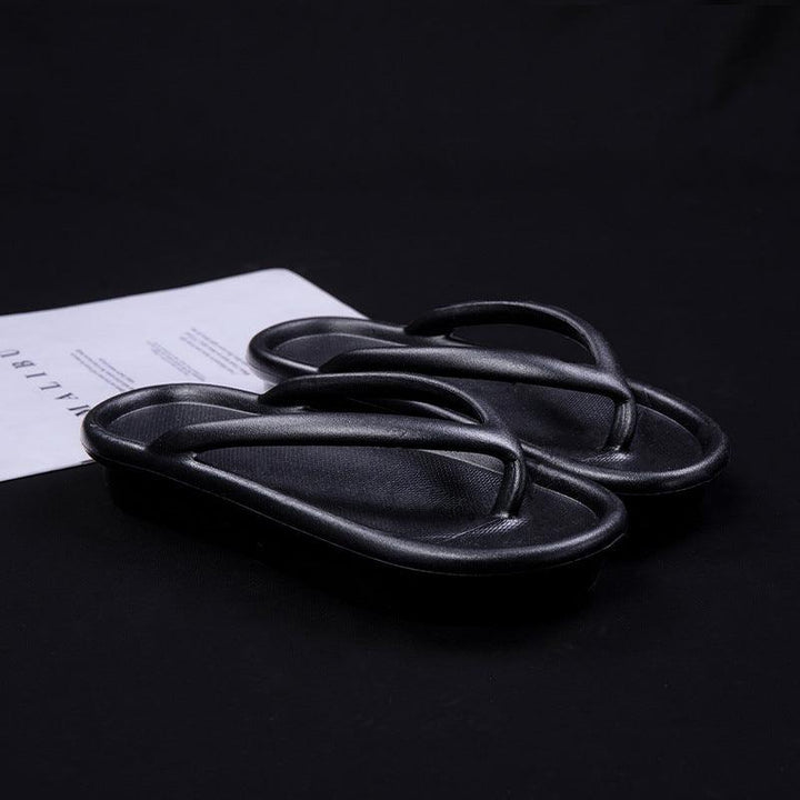 Thick-soled heightened couple non-slip sandals and slippers - Trendha