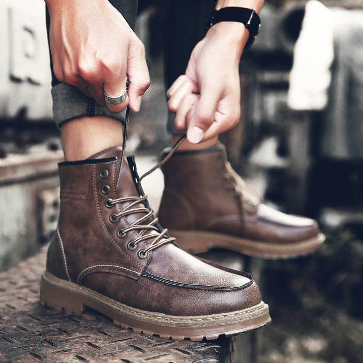 Martin Boots Men's Boots High Top Casual Shoes - Trendha