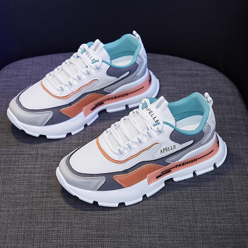 Color Block Low-top Canvas Shoes Women's Shoes - Trendha