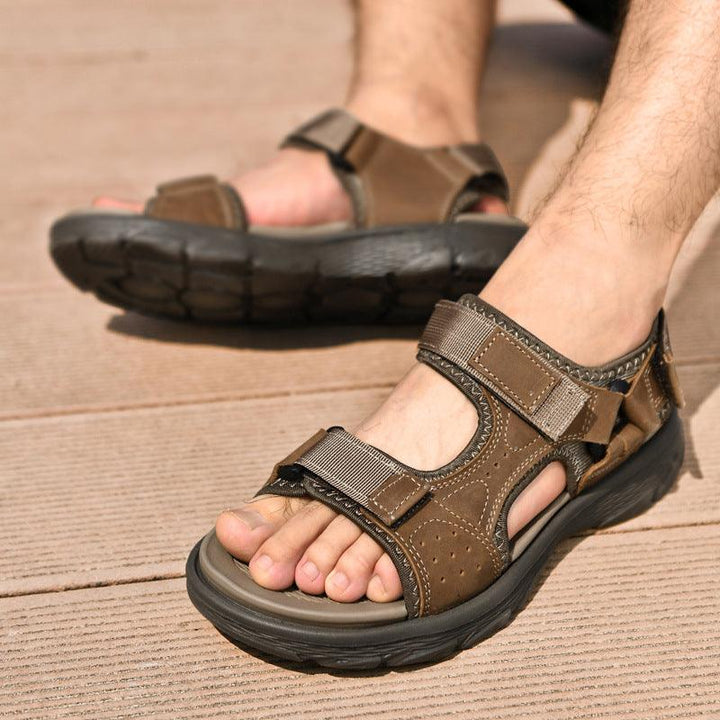 Soft Sole Elastic Casual Breathable Tide Shoes Sports Beach Sandals And Slippers - Trendha